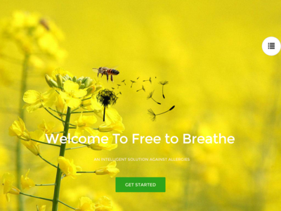 Free To Breathe homepage