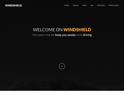 WindShield homepage