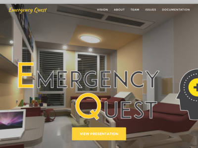 Emergency Quest homepage