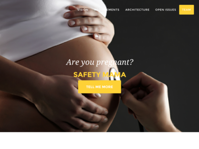 SafetyMama homepage